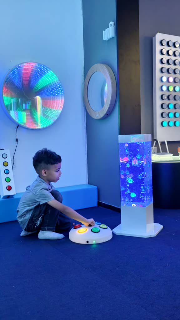 Bubble tube mini sensory light 6